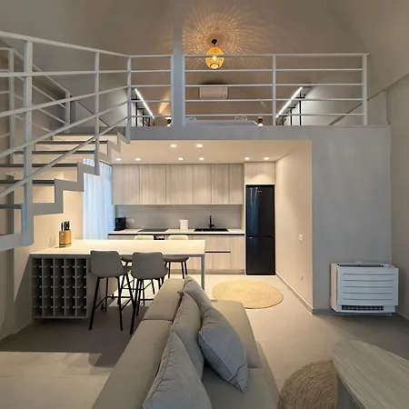Azure Breeze Duplex Sea View Santorini Palasë
